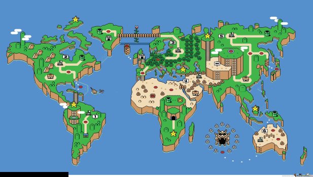 Super-Mario-World-Map